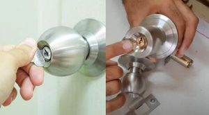 Thay Khóa Cửa Tay Nắm Tròn