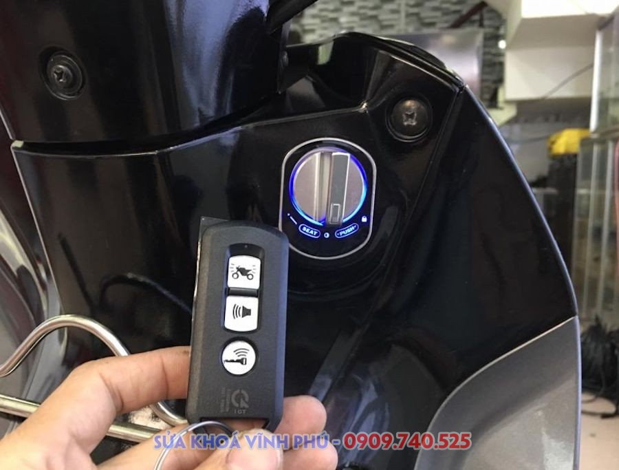 Làm chìa khóa smartkey Yamaha Sirius